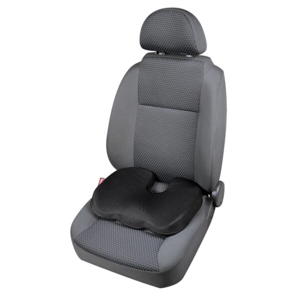 Lampa ΜΑΞΙΛΑΡΙ ΚΑΘΙΣΜΑΤΟΣ ERGO SEAT CONTOUR ΜΕ GEL ΚΑΙ ΑΦΡΟ MEMORY FOAM  (ΜΑΥΡΟ) - 1 ΤΕΜ. - Image 4