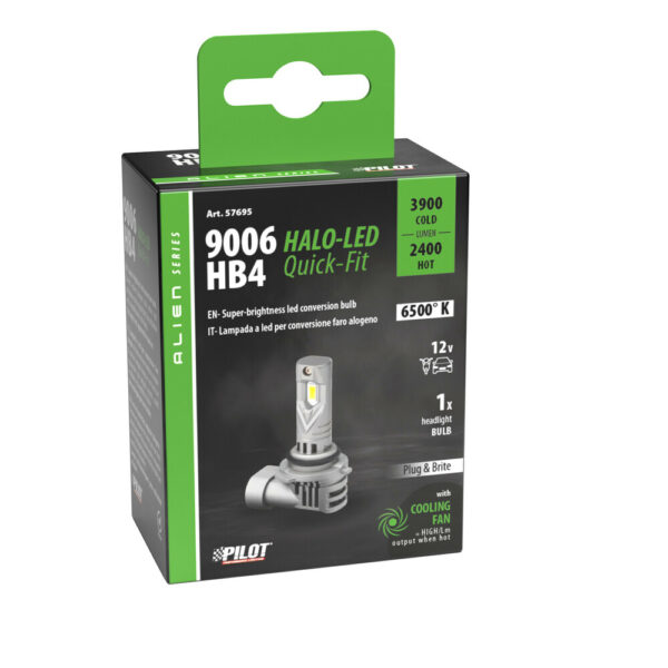 Lampa ΛΑΜΠΑ LED HB4 9006 12V P22d 6.500K ΨΥΧΡΟ 3.900lm/ΘΕΡΜΟ 2.400lm 35W HALO LED QUICK FIT ALIEN SERIES LAMPA - 1 ΤΕΜ. - Image 4