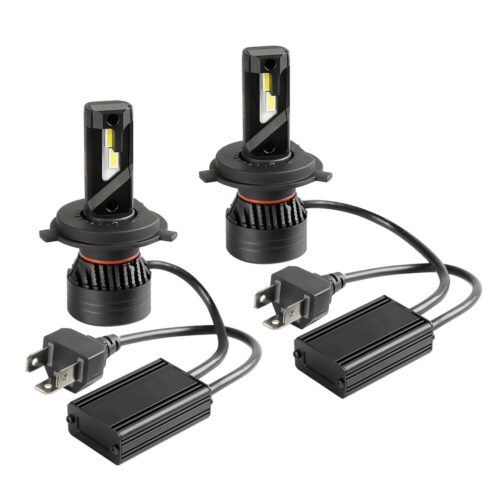Lampa H4 ΛΑΜΠΑ 9-32V 6.500K 10.000lm 90W P43t HALO LED SERIE 9 COMPACT ULTRA POWER 4LED CREE LED KIT – 2 ΤΕΜ.