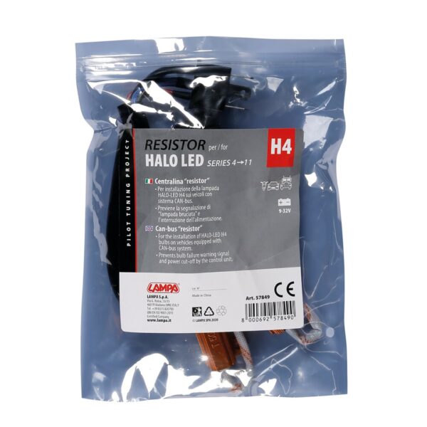 Lampa ΑΝΤΙΣΤΑΣΗ ΓΙΑ HALO LED ΚΙΤ H4 9-32V SERIES 4-11 (ΑΝΤΙΣΤΑΣΗ- ΨΕΥΤΗΣ- CANCELLER) 1ΤΕΜ. - Image 2