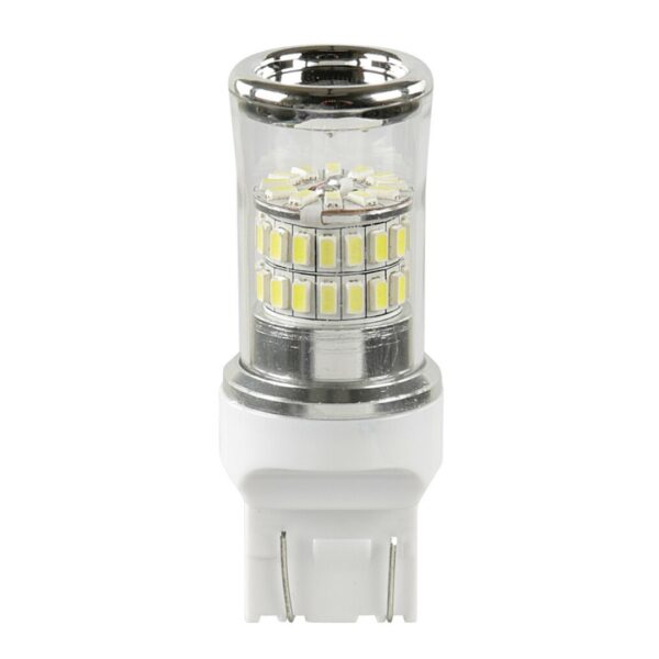 Lampa W21W (T20) 12V MEGA-LED48 6.500K 370lm W3x16d ΔΙΑΘΛΑΣΗΣ (ΚΑΡΦΩΤΟ-ΔΙΠΛΗΣ ΠΟΛΙΚΟΤΗΤΑΣ) BLISTER 1ΤΕΜ.