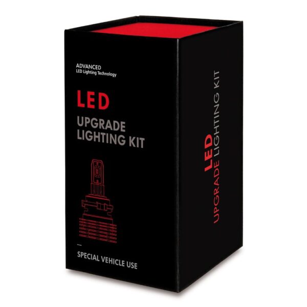 Lampa H7 12V – 20W - 6500K - 4000lm 6 LED CUSTOM FIT-1 VW/MERCEDES – 2 ΤΕΜ. - Image 3