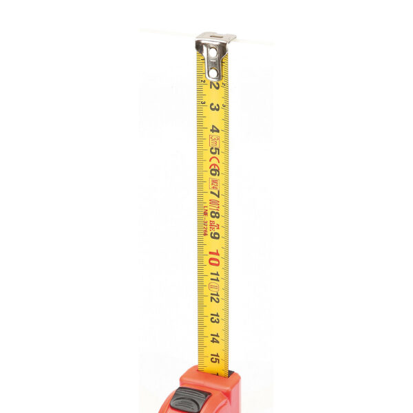 Lampa ΜΕΤΡΟΤΑΙΝΙΑ ΑΥΤΟΜΑΤΗ COMPACT 5m x16mm ΚΟΚΚΙΝΗ ΜΕ ΚΛΙΠ ΖΩΝΗΣ LAMPA - 1 ΤΕΜ. - Image 4