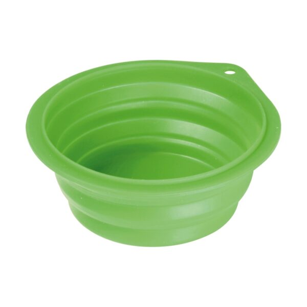 Lampa ΤΑΪΣΤΡΑ/ΜΠΟΛ ΤΑΞΙΔΙΟΥ PET TRAVEL BOWL 500 ml ΓΙΑ ΣΚΥΛΟΥΣ/ΓΑΤΕΣ/ΚΑΤΟΙΚΙΔΙΑ ΖΩΑ (ΣΙΛΙΚΟΝΗ/ΔΙΑΦΟΡΑ ΧΡΩΜΑΤΑ) - Image 2