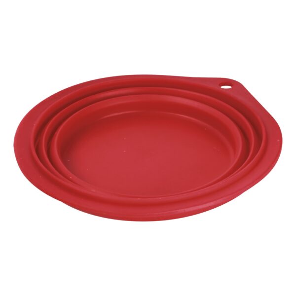Lampa ΤΑΪΣΤΡΑ/ΜΠΟΛ ΤΑΞΙΔΙΟΥ PET TRAVEL BOWL 500 ml ΓΙΑ ΣΚΥΛΟΥΣ/ΓΑΤΕΣ/ΚΑΤΟΙΚΙΔΙΑ ΖΩΑ (ΣΙΛΙΚΟΝΗ/ΔΙΑΦΟΡΑ ΧΡΩΜΑΤΑ) - Image 4