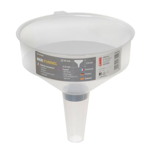Lampa ΧΩΝΙ ΜΕ ΦΙΛΤΡΟ MAXI FUNNEL ΓΙΑ ΛΑΔΙ ΚΙΝΗΤΗΡΑ ΔΙΑΜΕΤΡΟΥ 185mm ΥΨΟΥΣ 210 ΚΑΙ ΔΙΑΜΕΤΡΟΥ ΣΤΟΜΙΟΥ 25mm