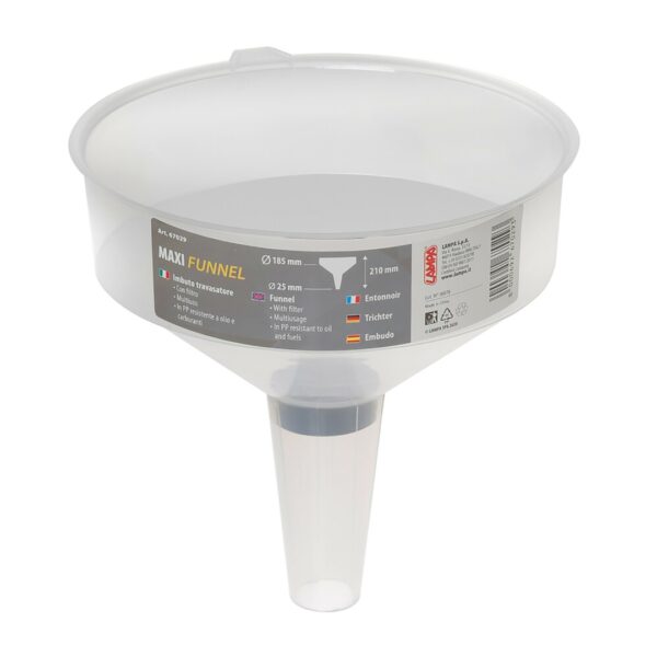 Lampa ΧΩΝΙ ΜΕ ΦΙΛΤΡΟ MAXI FUNNEL ΓΙΑ ΛΑΔΙ ΚΙΝΗΤΗΡΑ ΔΙΑΜΕΤΡΟΥ 185mm ΥΨΟΥΣ 210 ΚΑΙ ΔΙΑΜΕΤΡΟΥ ΣΤΟΜΙΟΥ 25mm