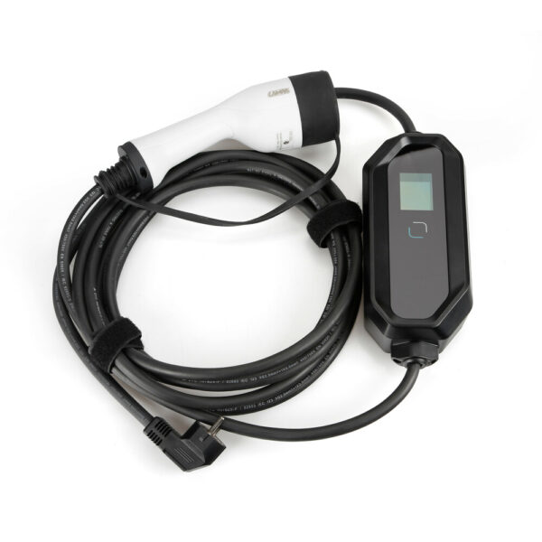 Lampa ΦΟΡΤΙΣΤΗΣ ΗΛΕΚΤΡΙΚΩΝ ΑΥΤΟΚΙΝΗΤΩΝ TYPE 2 CHARGING STATION ΜΕ ΟΙΚΙΑΚΗ ΠΡΙΖΑ 230V & ΚΑΛΩΔΙΟ 5m LAMPA - 1 ΤΕΜ. - Image 3