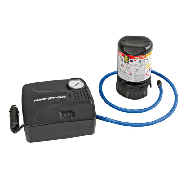 Lampa ΚΟΜΠΡΕΣΕΡ ΑΕΡΑ ΕΛΑΣΤΙΚΩΝ 12V 450ml ΜΕ ΥΓΡΟ ΕΠΙΣΚΕΥΗΣ 450ml ΜΑΝΟΜΕΤΡΟ ΚΑΙ ΜΕΤΡΗΤΗ ΠΙΕΣΗΣ (ΧΡΟΝΟΣ 7min)