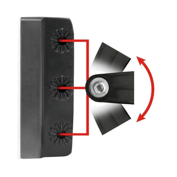 Lampa ΠΡΟΒΟΛΕΑΣ WL-26 16LED 48W 3300lm 10-30V 110x110x44 mm 3 ΘΕΣΕΩΝ ΜΕ ΦΩΣ ΔΙΑΘΛΑΣΗΣ -1ΤΕΜ. - Image 2