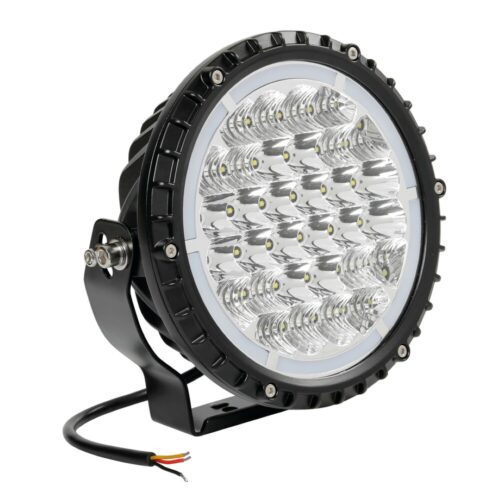 Lampa ΠΡΟΒΟΛΕΑΣ BEXTAR 10-30V 62 LED 73W 6.500Κ 6080lm ΚΑΡΦΙ ΜΕ NEON ΘΕΣΕΩΣ ΣΤΡΟΓΓΥΛΟΣ (195x205x65 mm) -1ΤΕΜ.