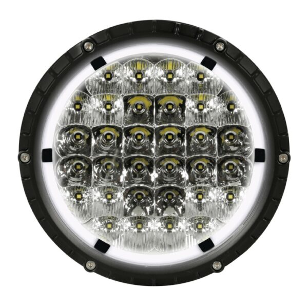 Lampa ΠΡΟΒΟΛΕΑΣ BEXTAR 10-30V 62 LED 73W 6.500Κ 6080lm ΚΑΡΦΙ ΜΕ NEON ΘΕΣΕΩΣ ΣΤΡΟΓΓΥΛΟΣ (195x205x65 mm) -1ΤΕΜ. - Image 4