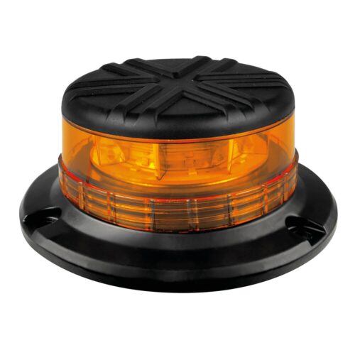 Lampa ΦΑΡΟΣ ΠΕΡΙΣΤΡΕΦΟΜΕΝΟΣ ΜΕ ΙΣΙΑ ΒΑΣΗ 8LED RL-14 9-32V 3 ΛΕΙΤΟΥΡΓΙΩΝ ΒΙΔΩΤΟΣ ΠΟΡΤΟΚΑΛΙ 110x75mm