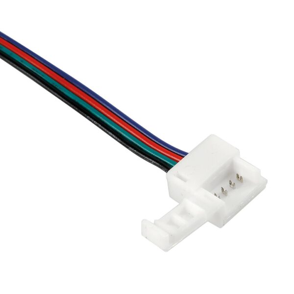 Lampa ΑΝΤΑΛΛΑΚΤΙΚΗ ΦΙΣΑ CONNECT-3 ΜΕ 4PIN 16 cm ΓΙΑ ΤΑΙΝΙΑ RGB ΜΕ ΤΗΛΕΧΕΙΡΙΣΜΟ 3 ΤΕΜ. - Image 4