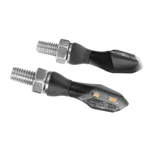Lampa ΦΛΑΣ MOTO NIX 12V LED SMD 42x13mm ΜΑΥΡΟ LAMPA – 2 τεμ.