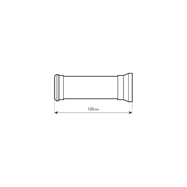 Lampa ΧΕΡΟΥΛΙΑ MOTO ALU GRIP  ΜΑΥΡΟ ΧΡΩΜΑ 22mm+25mm 12cm LAMPA - 2 τεμ. - Image 2
