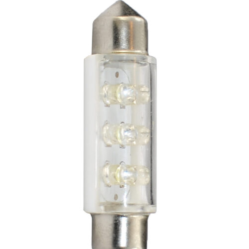M-Tech ΛΑΜΠΑΚΙΑ ΠΛΑΦΟΝΙΕΡΑΣ C5W 24V 0,24W SV8,5 41mm LED 6xFlux 3mm ΛΕΥΚΟ 1ΤΕΜ. M-TECH