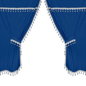 Lampa ΣΕΤ ΚΟΥΡΤΙΝΕΣ ΝΤΑΛΙΚΑΣ PREMIER SMART CABIN ΜΠΛΕ 5ΤΕΜ.