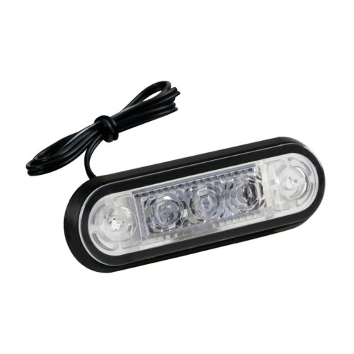 Lampa ΦΩΣ ΟΓΚΟΥ ΦΟΡΤΗΓΟΥ 24V 3 LED 80x22mm ΠΟΡΤΟΚΑΛΙ – 1 ΤΕΜ.