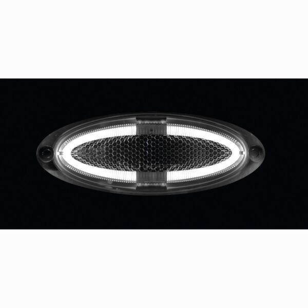 Lampa ΦΩΣ ΟΓΚΟΥ 4LED ΛΕΥΚΟ SMD 12/24V 124mm 1ΤΕΜ. - Image 2