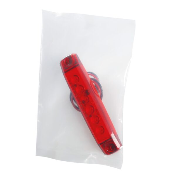 Lampa ΦΩΣ ΟΓΚΟΥ 6LED ΚΟΚΚΙΝΟ SMD 12/24V 96mm 20ΤΕΜ. - Image 4