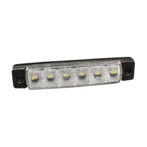 Lampa ΦΩΣ ΟΓΚΟΥ 9>32V 6 LED ΛΕΥΚΟ ΔΙΑΦΑΝΟ 95,6x19,8mm ΜΕ ΕΓΚΡΙΣΗ ΤΥΠΟΥ E148 LAMPA -  1 Τεμ.
