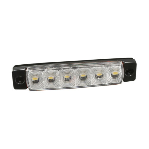 Lampa ΦΩΣ ΟΓΚΟΥ 9>32V 6 LED ΛΕΥΚΟ ΔΙΑΦΑΝΟ 95,6×19,8mm ΜΕ ΕΓΚΡΙΣΗ ΤΥΠΟΥ E148 LAMPA –  20 Τεμ.