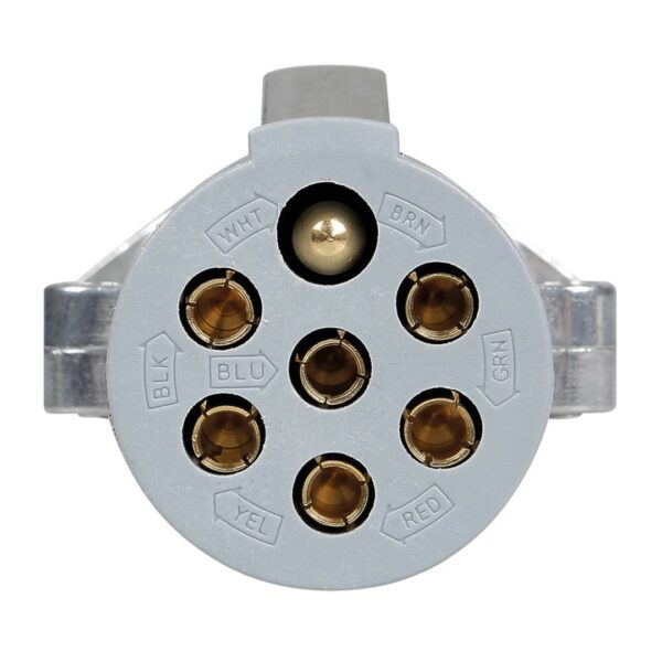 Lampa ΠΡΙΖΑ ΚΟΤΣΑΔΟΡΟΥ ΜΕΤΑΛΛΙΚΗ ΑΣΗΜΙ 24S 24V 7ΦΙΣ ISO 3731 ΘΗΛΥΚΗ - Image 2