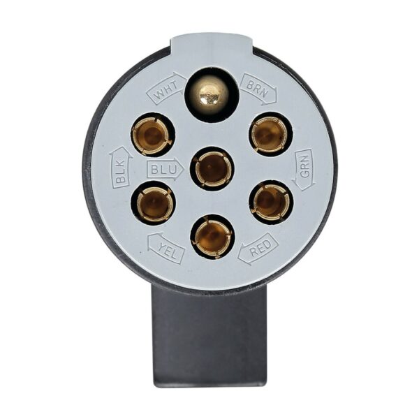 Lampa ΠΡΙΖΑ ΚΟΤΣΑΔΟΡΟΥ ΠΛΑΣΤΙΚΗ ΑΣΗΜΙ 24S 24V 7PIN ISO 3731 ΘΗΛΥΚΗ - Image 2
