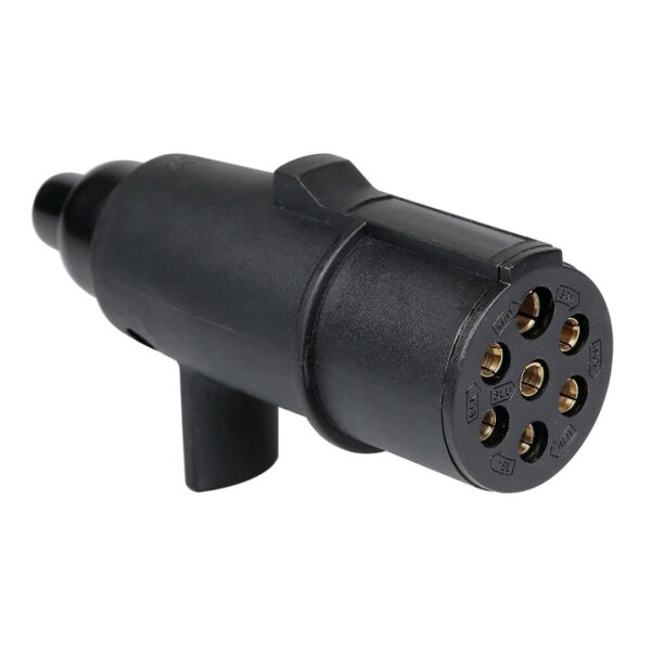 Lampa ΠΡΙΖΑ ΚΟΤΣΑΔΟΡΟΥ ΠΛΑΣΤΙΚΗ ΜΑΥΡΗ 24N 24V 7PIN ISO 1185 ΘΗΛΥΚΗ