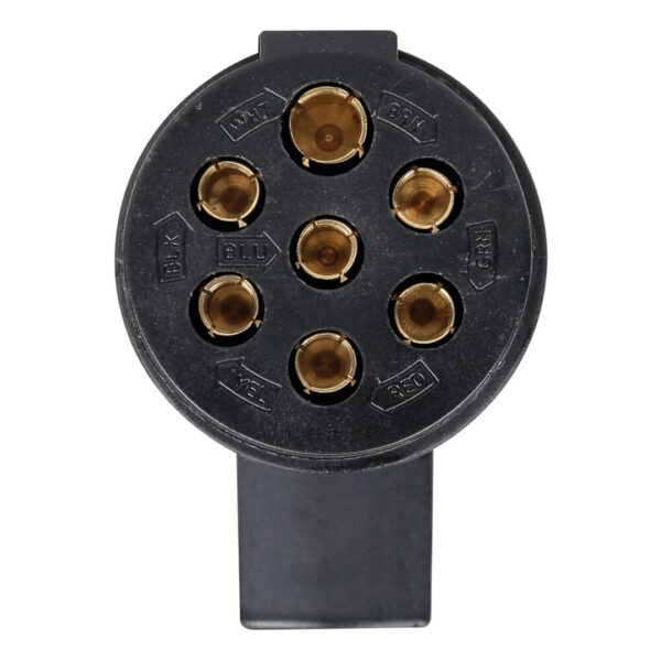 Lampa ΠΡΙΖΑ ΚΟΤΣΑΔΟΡΟΥ ΠΛΑΣΤΙΚΗ ΜΑΥΡΗ 24N 24V 7PIN ISO 1185 ΘΗΛΥΚΗ - Image 2