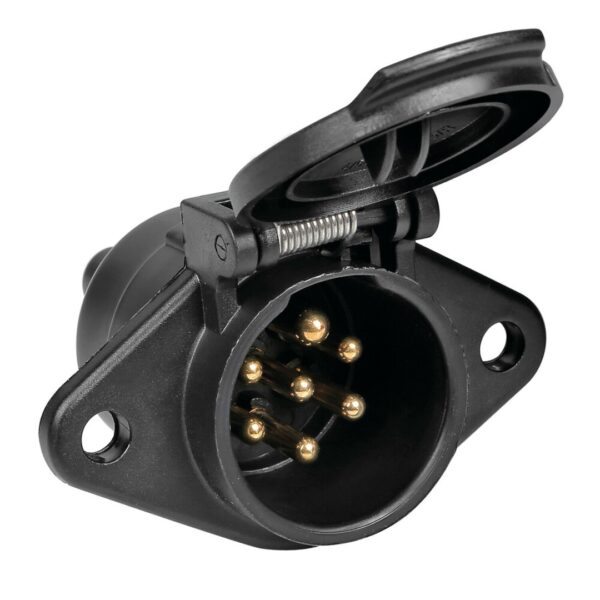 Lampa ΠΡΙΖΑ ΚΟΤΣΑΔΟΡΟΥ ΜΕ ΜΑΥΡΟ ΚΑΠΑΚΙ 24N 24V 7PIN ISO 1185 ΑΡΣΕΝΙΚΗ - Image 2