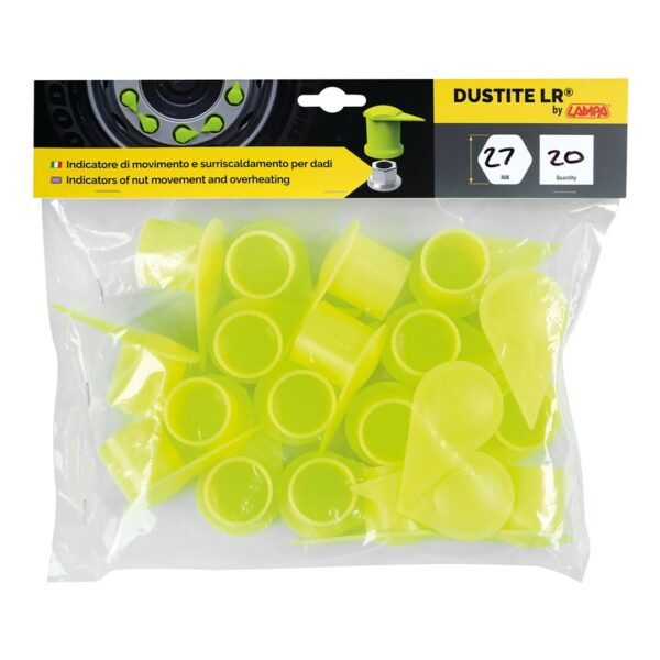 Lampa ΚΑΠΑΚΙΑ ΔΕΙΚΤΕΣ ΠΑΞΙΜΑΔΙΩΝ 27mm DUSTITE LR ΓΙΑ ΟΠΤΙΚΟ ΕΛΕΓΧΟ ΧΑΛΑΡΩΣΗΣ ΚΑΙ ΞΕΒΙΔΩΜΑΤΟΣ - 20 ΤΕΜ. - Image 3