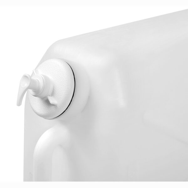 Lampa ΜΠΕΤΟΝΙ ΝΕΡΟΥ 25L ΟΡΙΖΟΝΤΙΑΣ ΧΡΗΣΗΣ ΠΛΑΣΤΙΚΟ ΛΕΥΚΟ ΜΕ ΒΡΥΣΑΚΙ ΚΑΙ ΑΠΟΣΠΩΜΕΝΟ ΔΟΧΕΙΟ ΣΑΠΟΥΝΙΟΥ 250 ml (Μ531 Χ Π206 Χ Υ360 mm) LAMPA - 1 ΤΕΜ. - Image 2