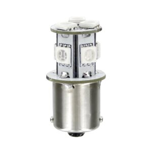 Lampa P21W 24/28V BA15s 100lm HYPER-LED24 ΛΕΥΚΟ (ΜΟΝΟΠΟΛΙΚΟ) BLISTER 1ΤΕΜ.