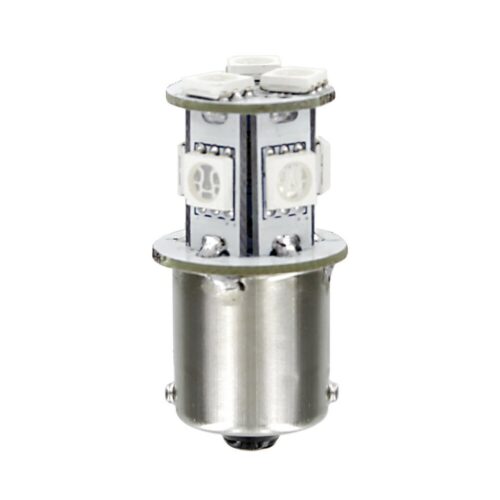 Lampa P21W 24/28V BA15s 100lm HYPER-LED24 ΛΕΥΚΟ (ΜΟΝΟΠΟΛΙΚΟ) BLISTER 1ΤΕΜ.
