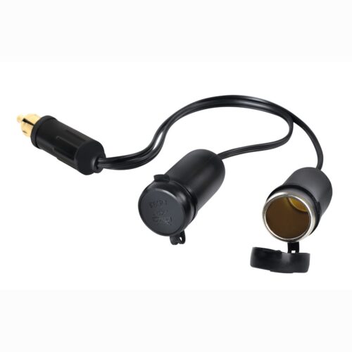 Lampa ΑΝΤΑΠΤΟΡΑΣ ΑΝΑΠΤΗΡΑ ΔΙΠΛΟΣ AD-2 12/24V 15A ΜΕ ΚΑΛΩΔΙΟ 20cm