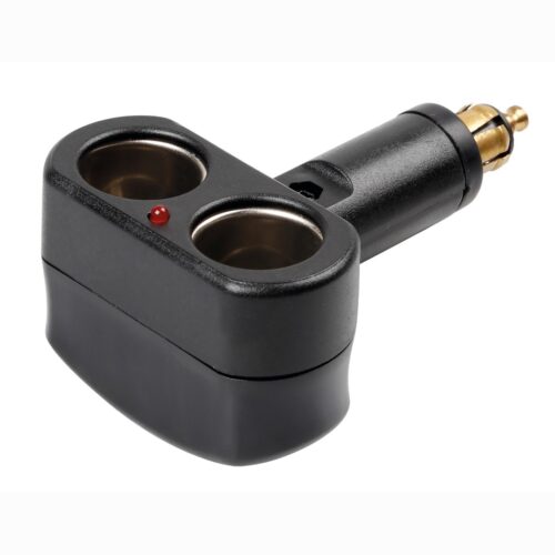 Lampa ΑΝΤΑΠΤΟΡΑΣ ΑΝΑΠΤΗΡΑ ΔΙΠΛΟΣ AD-2 12/24V 15A ΜΕ ΦΩΣ ΕΝΔΕΙΞΗΣ LED