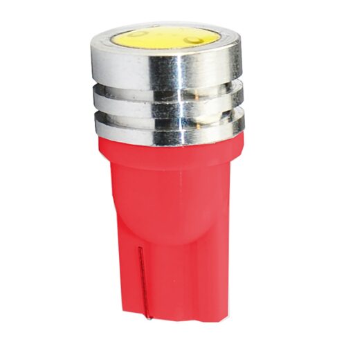M-Tech T10 W5W 12V W2,1×9,5d LED 1xHP ΚΟΚΚΙΝΟ (ΚΑΡΦΩΤΟ ΑΚΑΛΥΚΟ) BLISTER 2ΤΕΜ. M-TECH