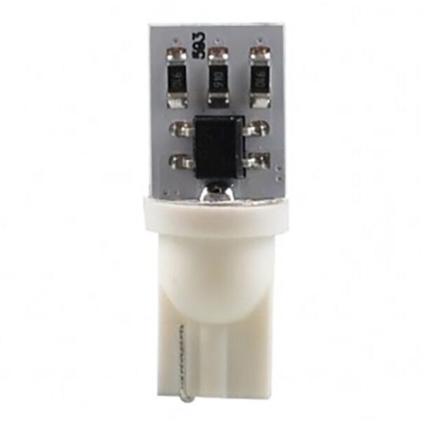M-Tech T10 W5W 12V W2,1x9,5d LED 9xSMD2835 ΛΕΥΚΟ (ΚΑΡΦΩΤΟ ΑΚΑΛΥΚΟ) BLISTER 2ΤΕΜ. M-TECH - Image 2