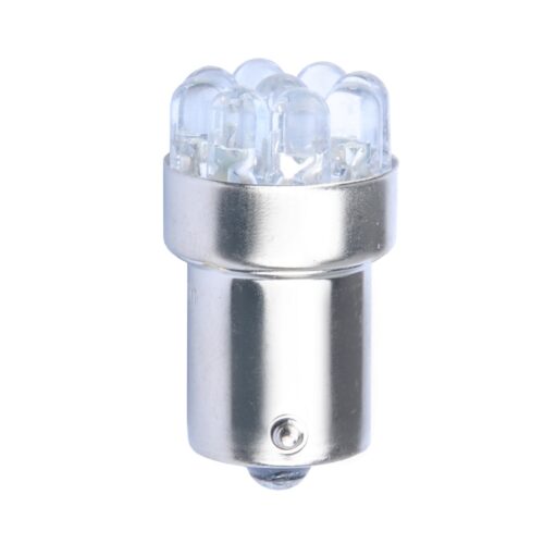 M-Tech R5W/R10W 12V BA15s LED 9xSMD3014 ΚΟΚΚΙΝΟ (ΜΟΝΟΠΟΛΙΚΟ) BLISTER 2ΤΕΜ. M-TECH