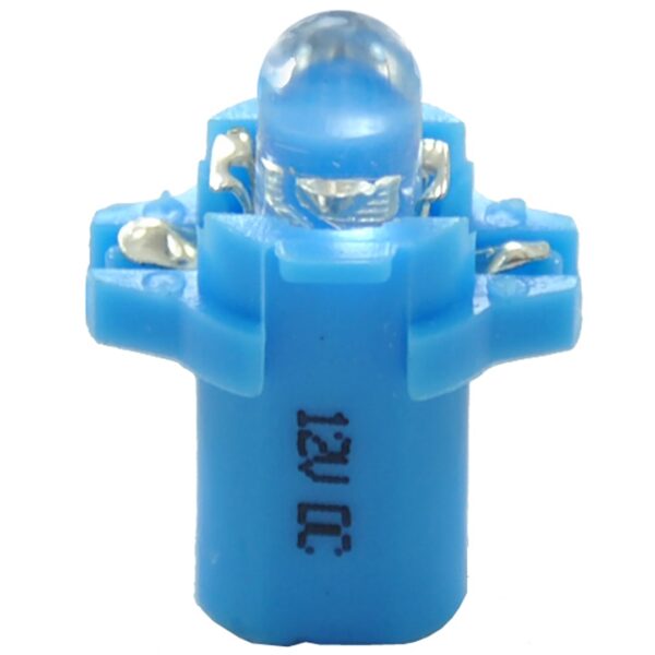 M-Tech BAX 12V B8,3d 0,2W LED 1xFLUX 5mm ΜΠΛΕ BLISTER 2ΤΕΜ. M-TECH