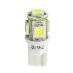M-Tech T10 W5W 12V W2,1x9,5d LED 5xSMD5050 ΛΕΥΚΟ (ΚΑΡΦΩΤΟ ΑΚΑΛΥΚΟ) BLISTER 2ΤΕΜ. M-TECH