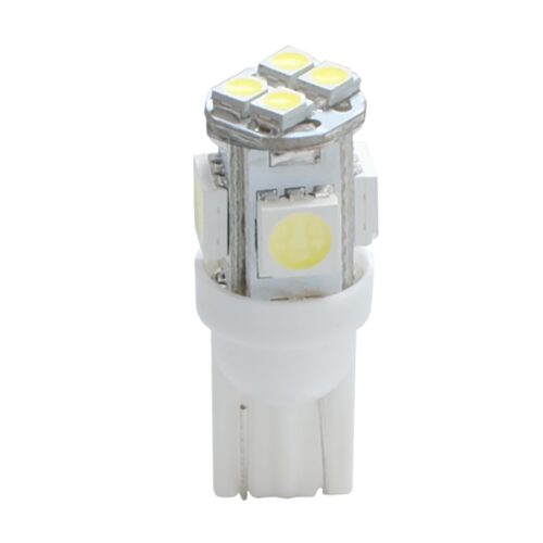 M-Tech T10 W5W 12V W2,1×9,5d LED 4xSMD5050+4xSMD3528 ΛΕΥΚΟ (ΚΑΡΦΩΤΟ ΑΚΑΛΥΚΟ) BLISTER 2ΤΕΜ. M-TECH
