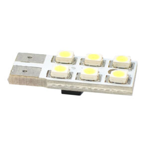 M-Tech T10 W5W 12V W2,1x9,5d LED 6xSMD3528 ΛΕΥΚΟ (ΚΑΡΦΩΤΟ ΑΚΑΛΥΚΟ) BLISTER 2ΤΕΜ. M-TECH