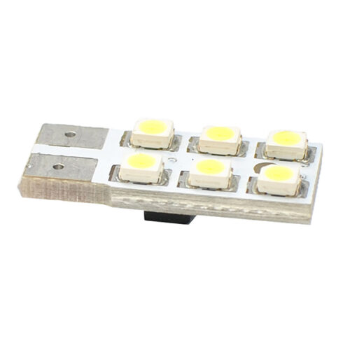 M-Tech T10 W5W 12V W2,1×9,5d LED 6xSMD3528 ΛΕΥΚΟ (ΚΑΡΦΩΤΟ ΑΚΑΛΥΚΟ) BLISTER 2ΤΕΜ. M-TECH