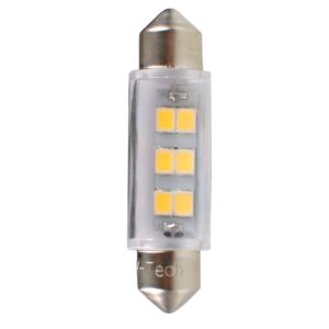 M-Tech ΛΑΜΠΑΚΙΑ ΠΛΑΦΟΝΙΕΡΑΣ C5W/C10W 12V SV8.5 0,75W 41mm 6xSMD2835 LED OSRAM ΛΕΥΚΟ  BLISTER 2ΤΕΜ. M-TECH