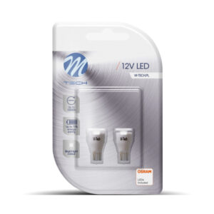 M-Tech W16W 12V W2,1x9,5d 7xSMD2835 LED OSRAM ΛΕΥΚΟ BLISTER 2ΤΕΜ. M-TECH