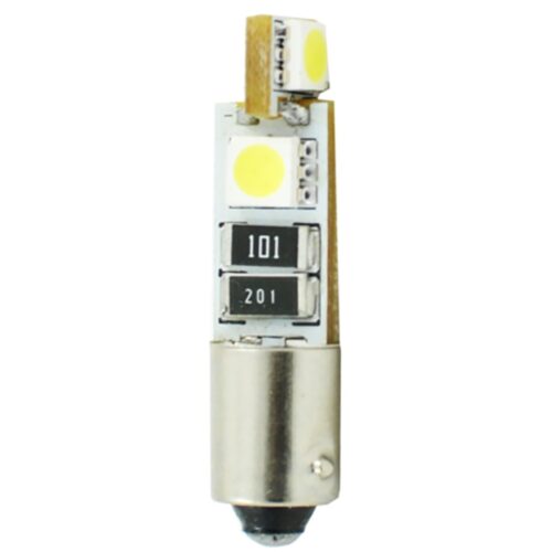 M-Tech T4W 12V 0,64W BA9s (ΜΙΝΙΟΝ) LED 4xSMD5050 CAN-BUS ΛΕΥΚΟ BLISTER 2ΤΕΜ. M-TECH