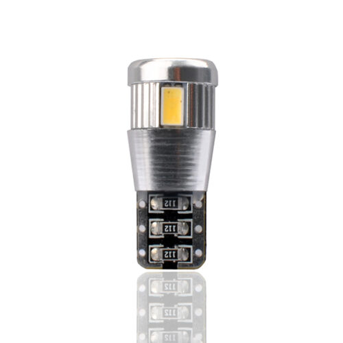 M-Tech T10 W5W 12V W2,1×9,5d LED 6xSMD5730 ΛΕΥΚΟ (ΚΑΡΦΩΤΟ CAN-BUS) 2ΤΕΜ. M-TECH